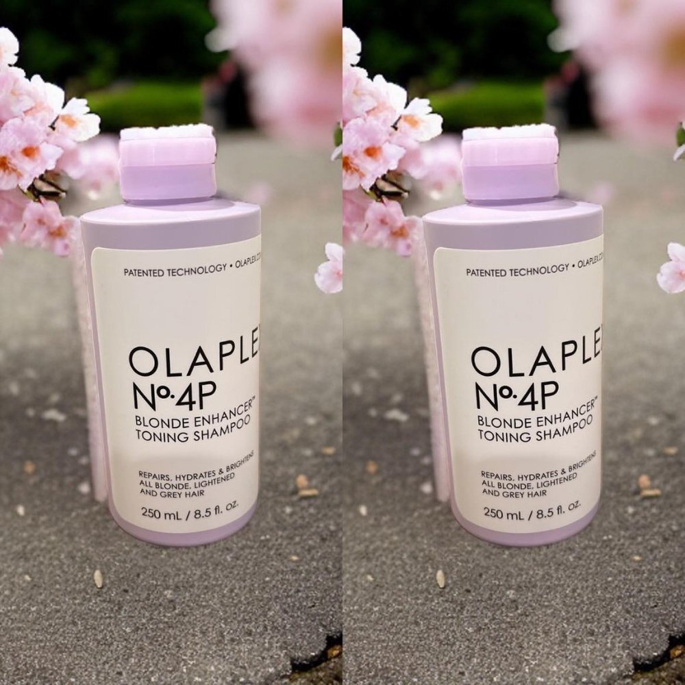 Olaplex no 4P blonde enhancer toning shampoo 8.5 oz- 2 units
